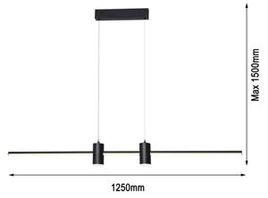 Immax NEO 07230L - LED Stmievateľný luster na lanku LITE ESTRELAS LED/30W/230V+ DO