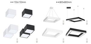 Immax NEO 07239L - LED Stmievateľné svietidlo CANTO LED/60W/230V čierna Tuya + DO