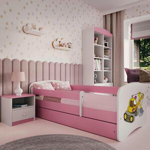 POSTEĽ PRE DETI A MLÁDEŽ 80/160 cm, pink MID.YOU - Detské izby, Online Only