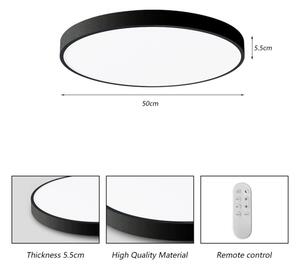 Immax NEO 07249L-LED Stmievateľné svietidlo SEMPLICI 48W/230V Wi-Fi Tuya černá+ DO