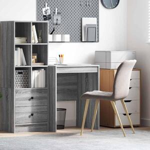 Maison Exclusive - písací stôl Grey Sonoma 60 x 50 x 76 cm