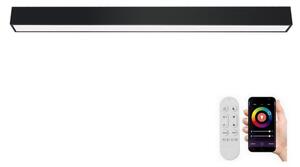 Immax NEO 07256L - LED Stmievateľné svietidlo LUNGO 38W/230V Wi-Fi Tuya čierna + DO