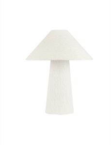 Stolová lampa Mae lomená biela