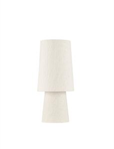 Stolová lampa Nebia lomená biela