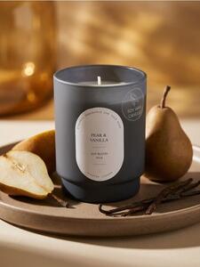 Sinsay - Vonná sójová sviečka Pear & Vanilla - čierna