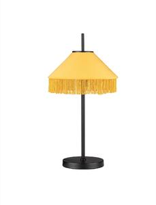 Stolová lampa Velvy horčicová