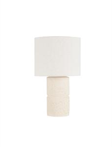 Stolová lampa Lily tmavobéžová