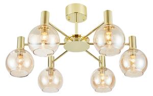 Stropné Lampa Markslöjd, Ambra, stmievateľné, Béžová, Obývacia izba, Kov