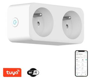 Immax NEO 07751L - Inteligentná rozbočovacia zásuvka NEO LITE 2x16A/230V Wi-Fi Tuya