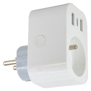 Immax NEO 07799L - Inteligentná rozbočovacia zásuvka 16A/230V + 2xUSB+1xUSB C Tuya