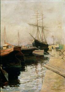 Obrazová reprodukcia The Port of Odessa, 1900, Wassily Kandinsky