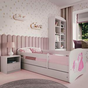 POSTEĽ PRE DETI A MLÁDEŽ 80/160 cm, biela MID.YOU - Detské izby, Online Only