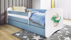 POSTEĽ PRE DETI A MLÁDEŽ 80/160 cm, modrá, biela MID.YOU - Detské izby, Online Only