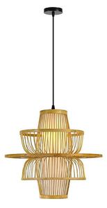 Immax 08254L - Luster na lanku PINCHOS 1xE27/40W/230V pr. 45 cm bambus
