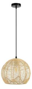 Immax 08258L - Luster na lanku PELO 1xE27/40W/230V pr. 30 cm ratan