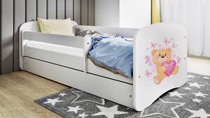 POSTEĽ PRE DETI A MLÁDEŽ 80/160 cm, biela MID.YOU - Detské izby, Online Only