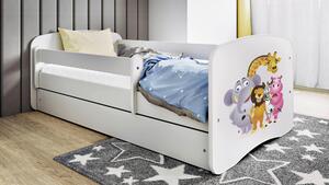 POSTEĽ PRE DETI A MLÁDEŽ 80/160 cm, biela MID.YOU - Detské izby, Online Only