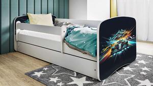 POSTEĽ PRE DETI A MLÁDEŽ 80/160 cm, biela MID.YOU - Detské izby, Online Only