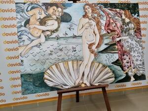 Obraz reprodukcia Zrodenie Venuše - Sandro Botticelli - 60x40
