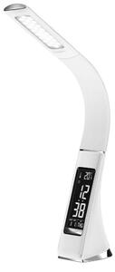 Brilagi - LED Stmievateľná stolná lampa s displejom PELLE LED/7W/230V biela