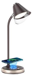 Immax 08971L - LED Stmievateľná stolná lampa FINCH LED/9W/12/230V hnedá/zlatá