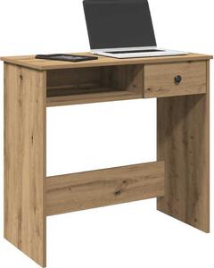 Maison Exclusive - písací stôl Artisan z dubového dreva 80x40x75 cm drevený materiál