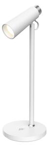Immax 08990L - LED Stmievateľná stolná lampa s Qi nabíjaním TIT LED/12W/230V biela