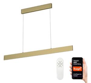 Immax Neo 07128L-LED Stmievateľný luster LISTON zlatá LED/18W/230V ZigBee +DO Tuya