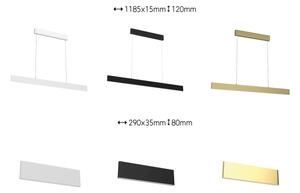 Immax Neo 07129L - LED Stmievateľné nástenné svietidlo LISTON LED/8W/230V zlatá+DO