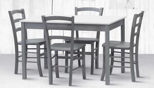 Stima Stôl TWIN Odtieň: Jilm Tossini / bílá podnož, Rozmer: 140 x 80 cm