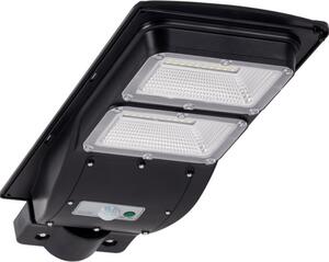 LED solárny reflektor -6 s PIR senzorom čierny + diaľkové ovládanie STREET 315502 Polux