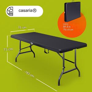 Skladací stôl antracit -183x75x73cm