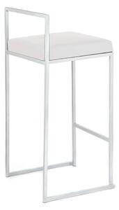 Biele barové stoličky v súprave 2 ks 88 cm Dodo – Tomasucci