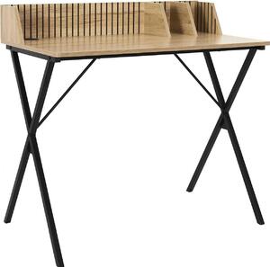 AkoHomely počítačový stôl 85x90x50 cm pracovný stôl