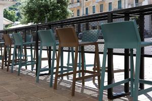 Stima Plastová barová stolička TRILL STOOL Odtieň: Bianco - Biela