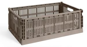 HAY Úložný box Colour Crate Large, warm grey