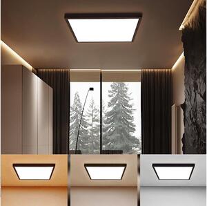 Brilagi - LED Kúpeľňové svietidlo FRAME LED/50W/230V 3000/4000/6000K IP44 čierna