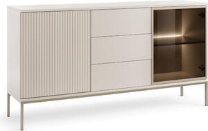 Laval KSZ154 - Komoda, kašmír s lemovaním, šírka 154 cm, výška 83 cm, hĺbka 39 cm
