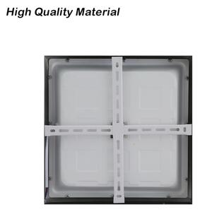 Brilagi - LED Kúpeľňové svietidlo FRAME LED/24W/230V 3000/4000/6000K IP44 čierna