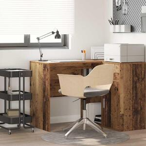 Maison Exclusive – Písací stôl z recyklovaného dreva a drevovláknitej dosky, 102 x 50 x 75 cm