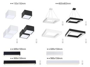 Immax NEO 07074-90-LED Stmievateľné stropné svietidlo CANTO 50W/230V čierna Tuya+DO