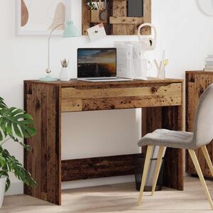 Maison Exclusive - písací stôl zo starého dreva 100 x 50 x 78 cm drevený materiál