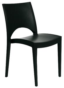 Stima Plastová stolička PARIS Odtieň: Antracite - Čierná