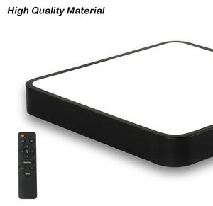 Brilagi -LED Stmievateľné svietidlo POOL SQUARE LED/48W/230V 3000-6000K 50x50 cm čierna +DO