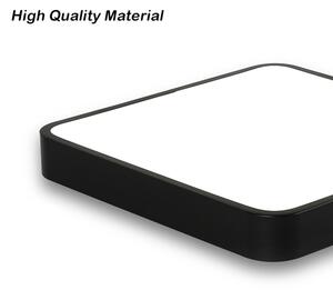 Brilagi - LED stropné svietidlo POOL SQUARE LED/48W/230V 50x50 cm čierne