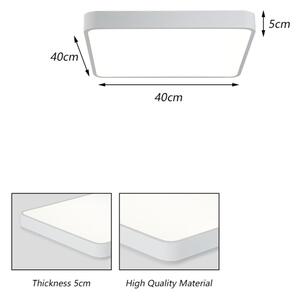 Brilagi - LED Stropné svietidlo POOL SQUARE LED/36W/230V 40x40 cm biela