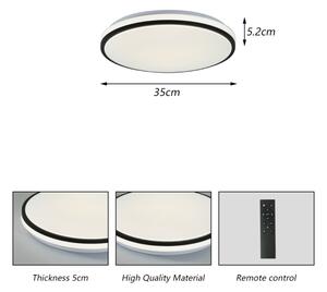 Brilagi - LED Stmievateľné svietidlo SMART LED/28W/230V pr. 35 cm Wi-Fi Tuya + DO