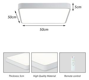 Brilagi - LED Stmievateľné svietidlo POOL SQUARE LED/48W/230V 3000-6000K 50x50 cm biela+DO