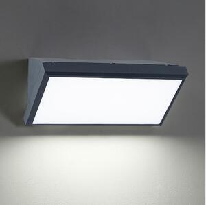Brilagi - Vonkajšie nástenné svietidlo TRIANGLE 1xE27/60W/230V antracit IP65