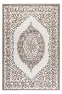 Krémovo-hnedý vonkajší koberec 80x150 cm Gemini – Elle Decoration